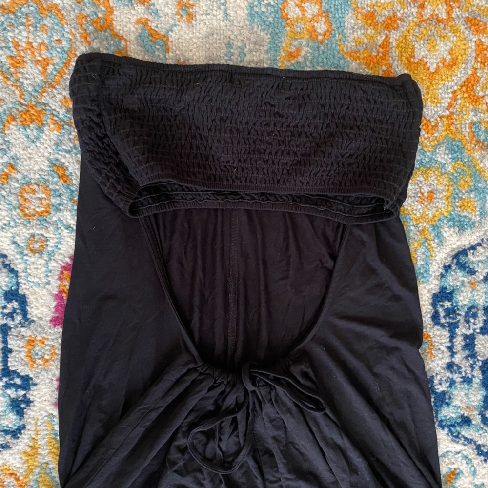 SOLD!! NWT! Free People Beach Rain or Shine Black Strapless Romper Small - Picture 10 of 12